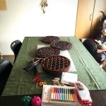 糸かけ曼荼羅と箱庭セッション。いろいろあった3日間