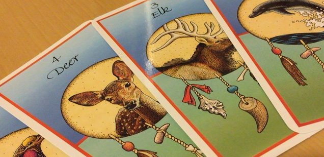 【聖なる小道】アニマルメディスン:鹿とクジャク