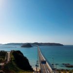 山口県出張その1:エメラルドグリーンの海とカルスト台地
